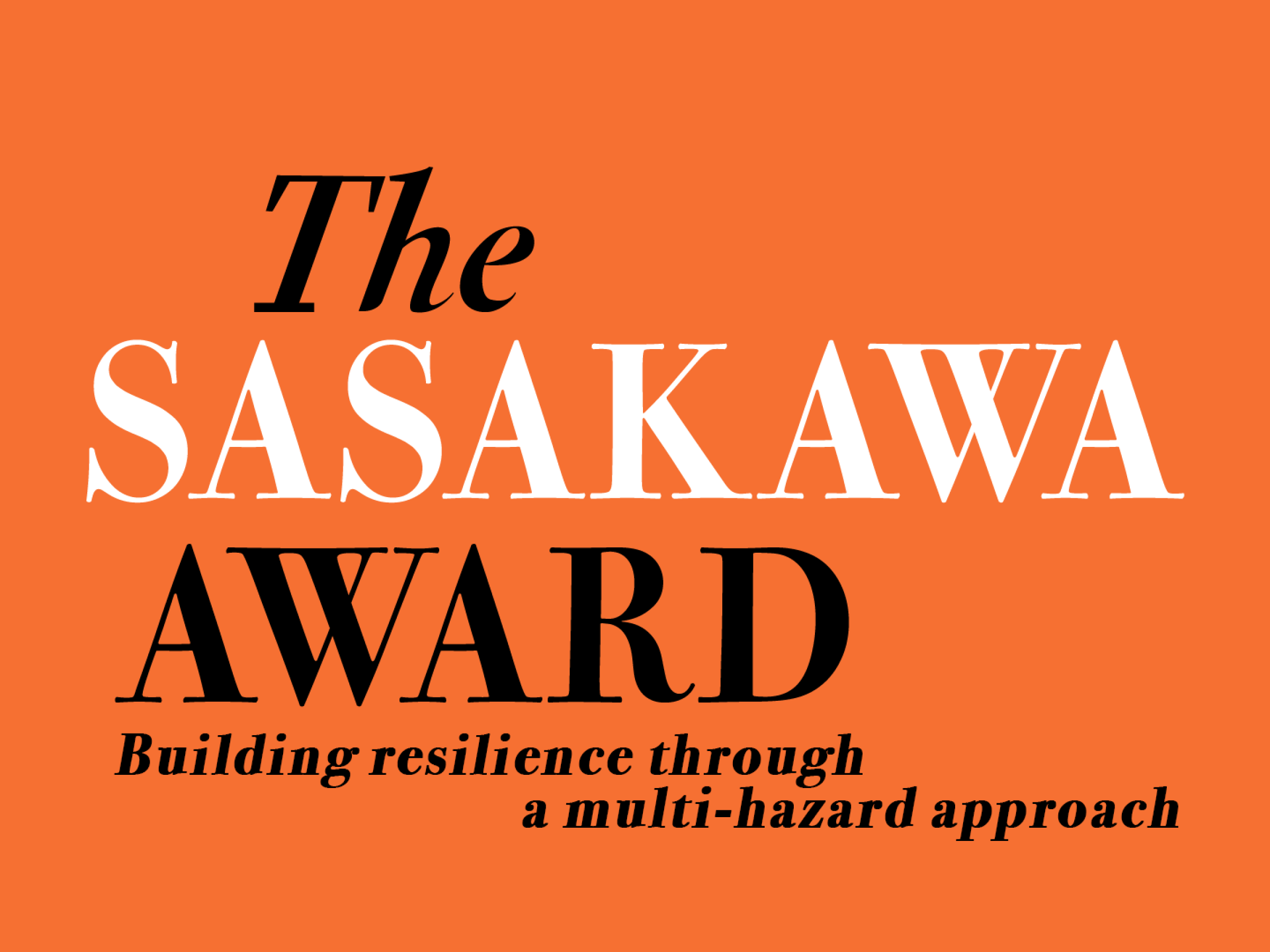 Sasakawa Award Logo